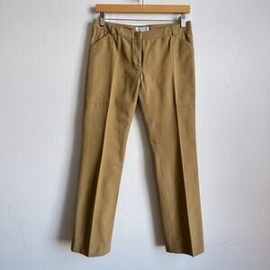 PAUL & JOE Khaki Low-Rise Pants